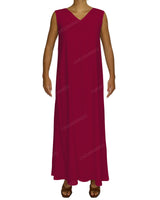 Maxi V-neck Dress