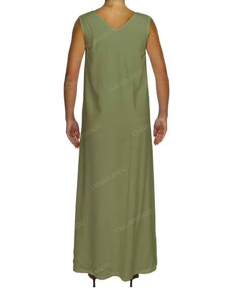 Maxi V-neck Dress