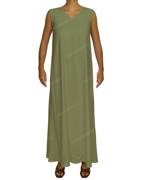 Maxi V-neck Dress
