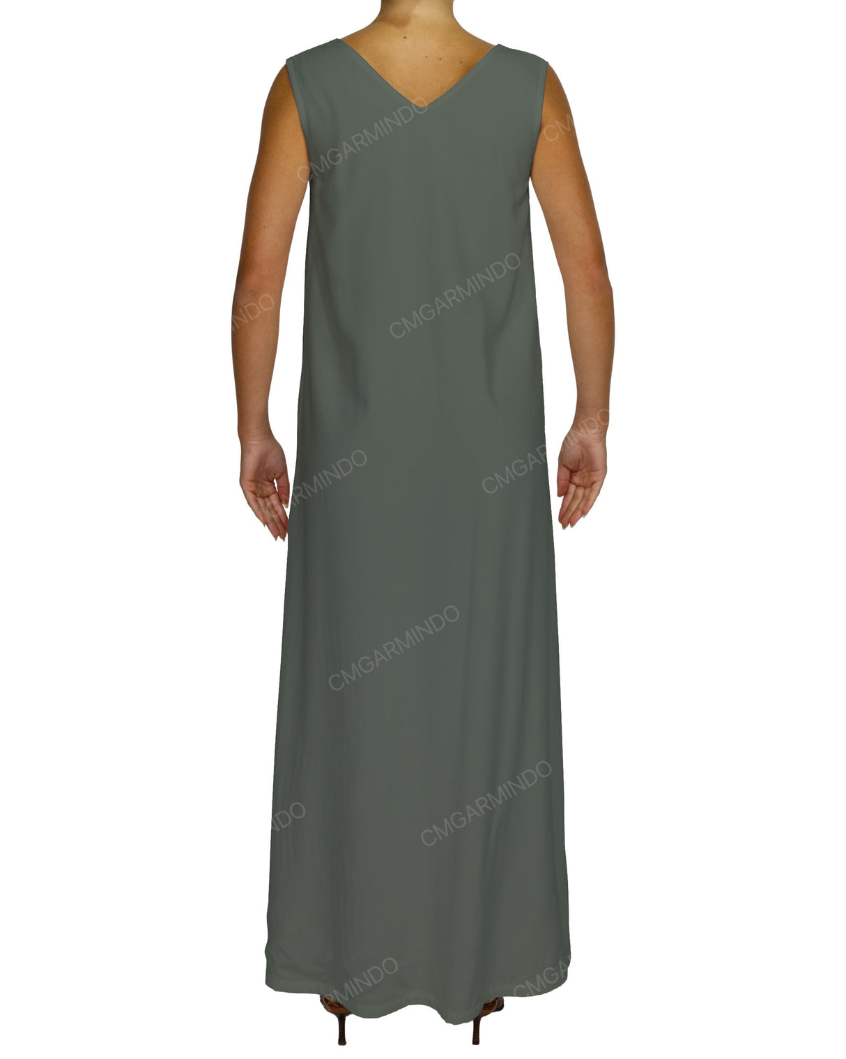 Maxi V-neck Dress