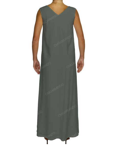 Maxi V-neck Dress
