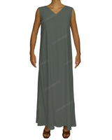 Maxi V-neck Dress
