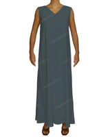 Maxi V-neck Dress
