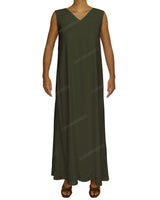 Maxi V-neck Dress