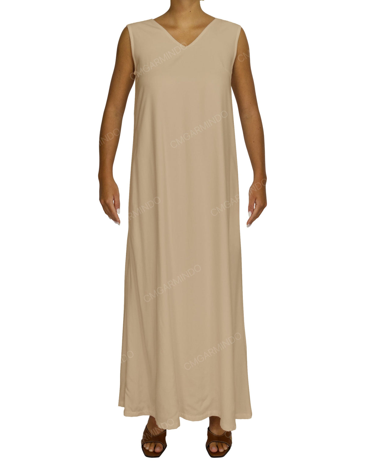 Maxi V-neck Dress