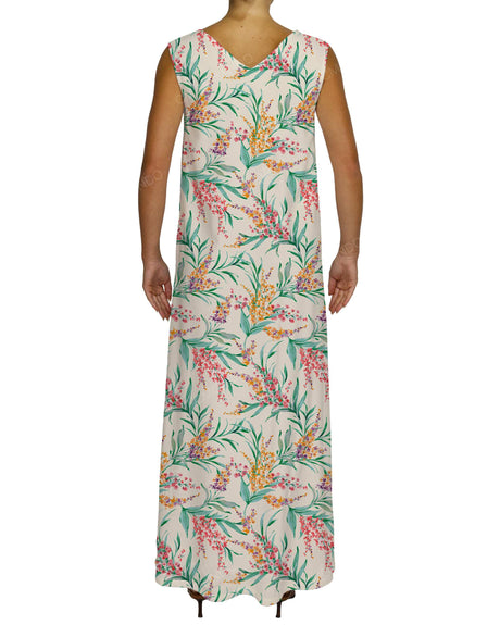 Maxi V-neck Dress