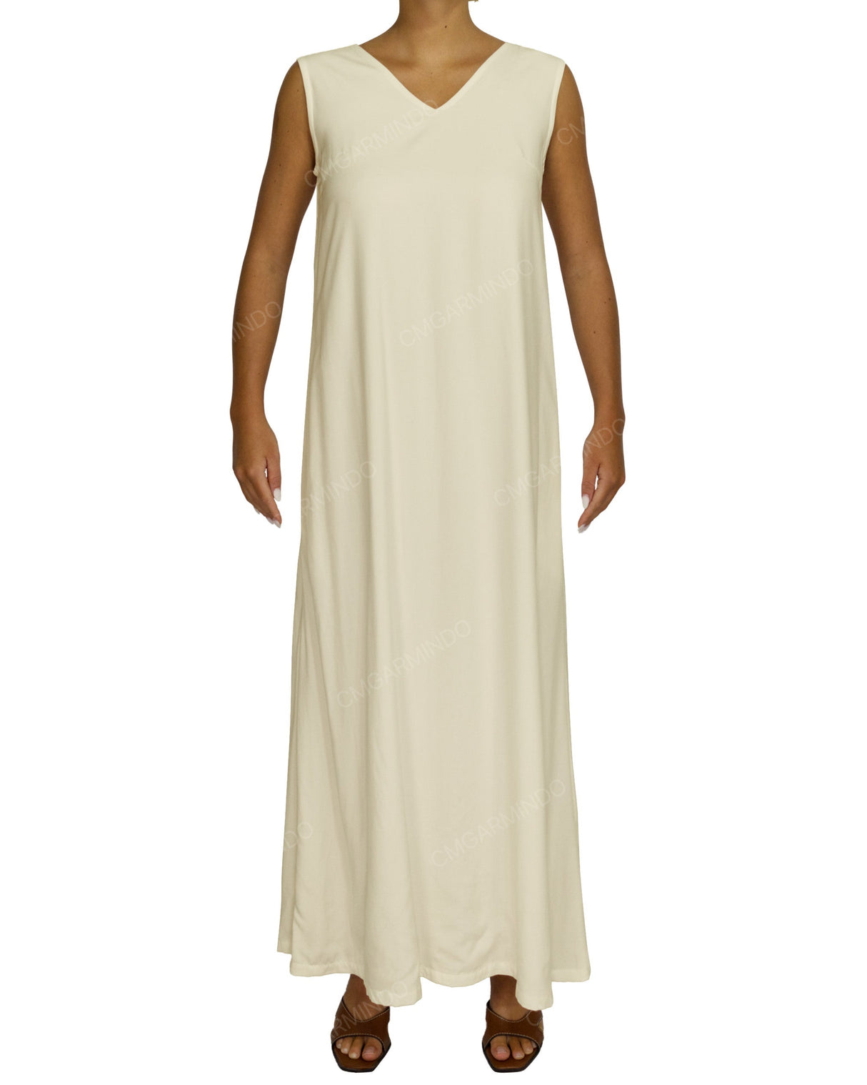 Maxi V-neck Dress