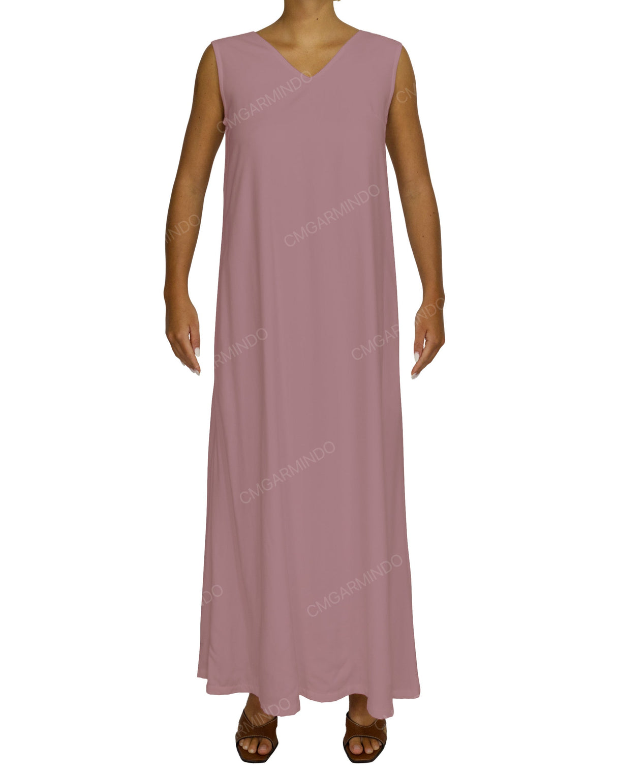 Maxi V-neck Dress