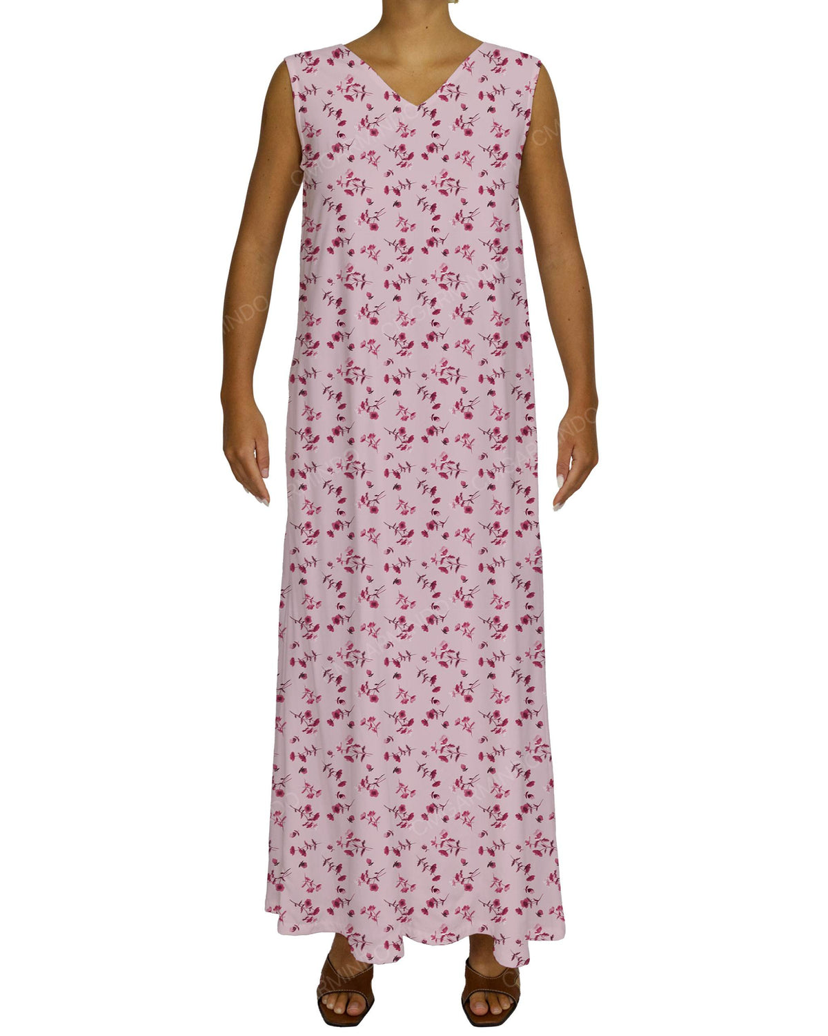 Maxi V-neck Dress