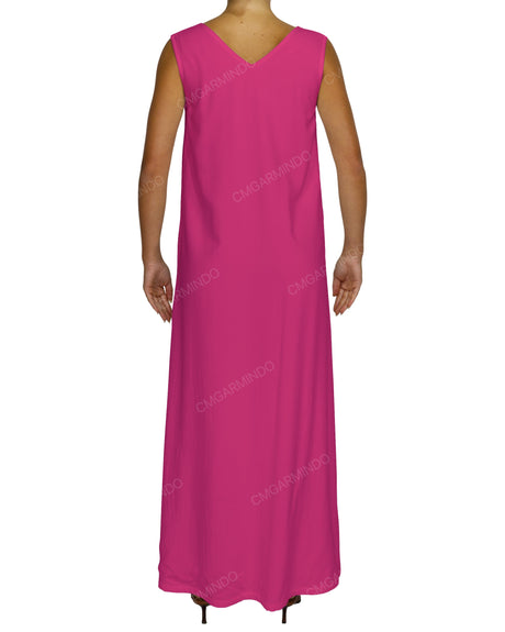 Maxi V-neck Dress