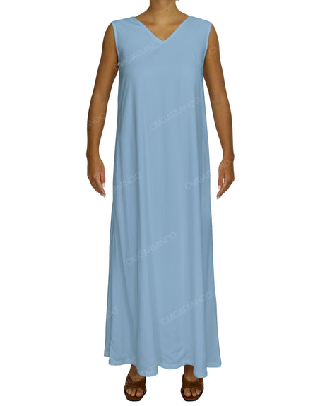 Maxi V-neck Dress