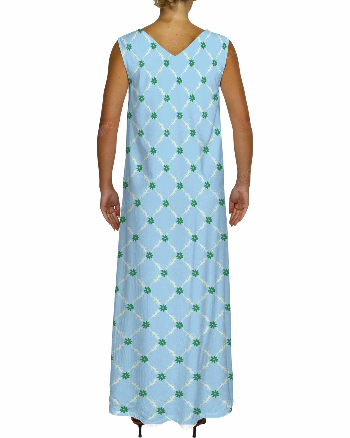 Maxi V-neck Dress