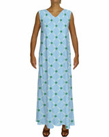 Maxi V-neck Dress