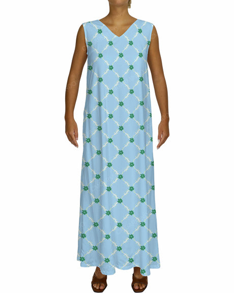 Maxi V-neck Dress