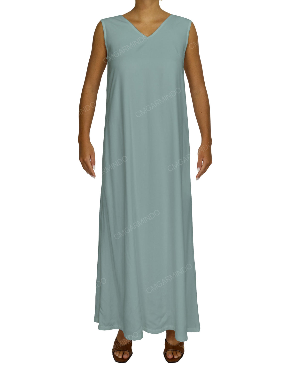 Maxi V-neck Dress