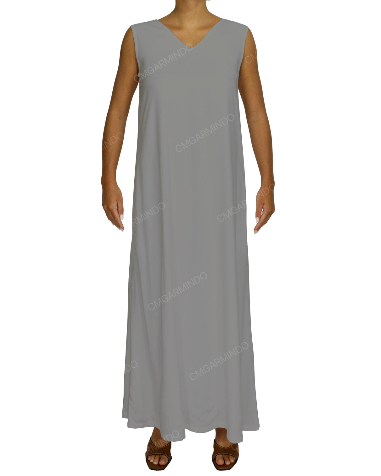 Maxi V-neck Dress