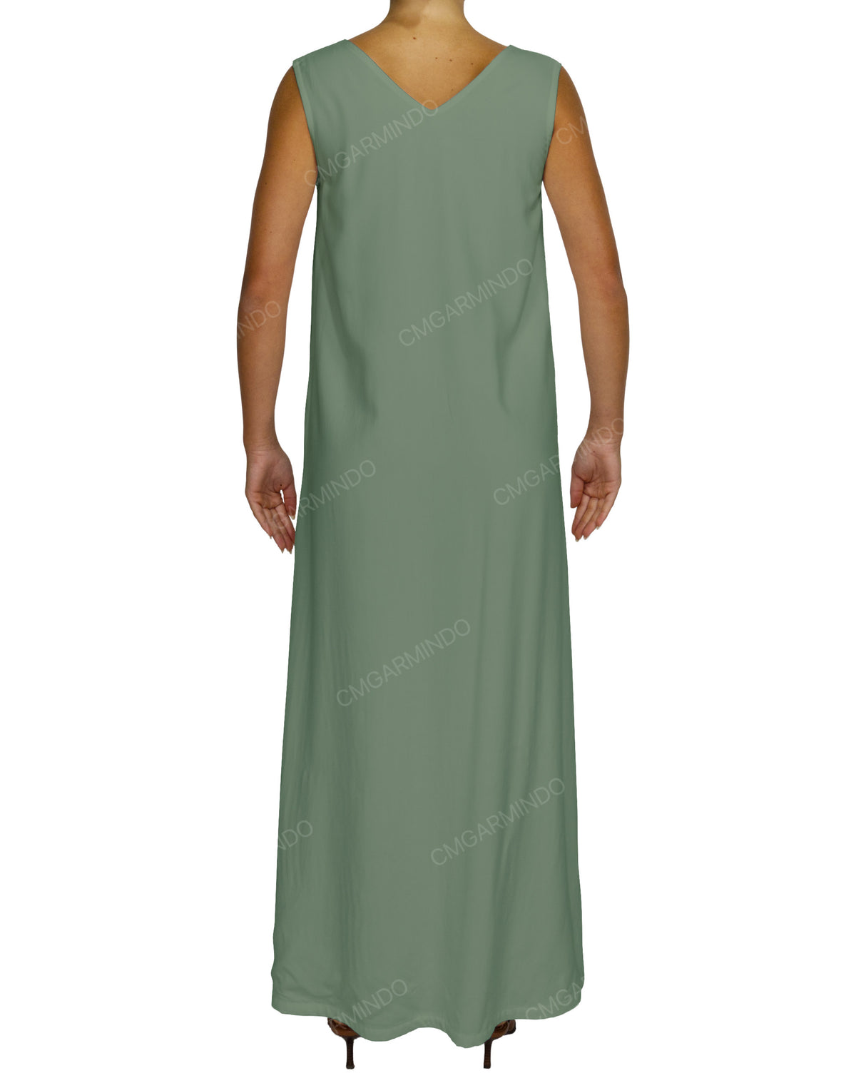 Maxi V-neck Dress