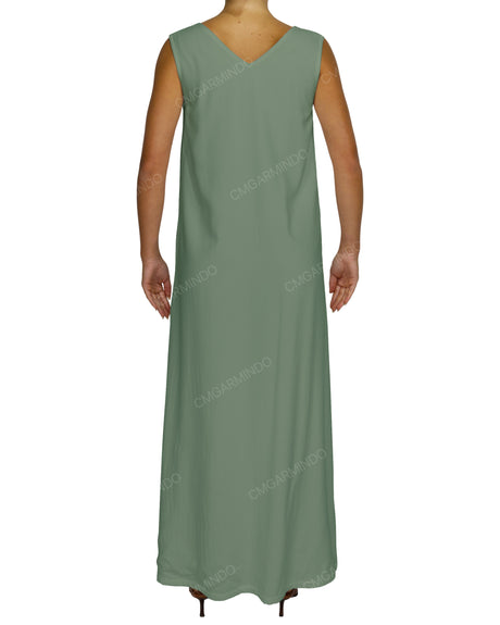 Maxi V-neck Dress