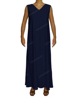 Maxi V-neck Dress