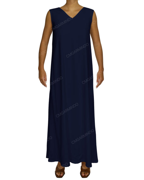 Maxi V-neck Dress