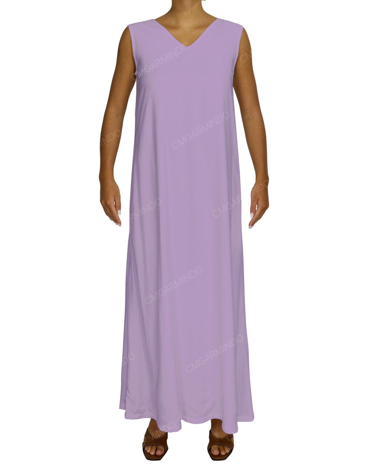 Maxi V-neck Dress