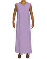 Maxi V-neck Dress