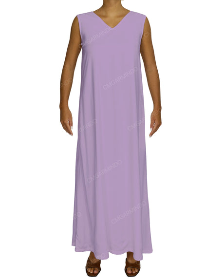 Maxi V-neck Dress