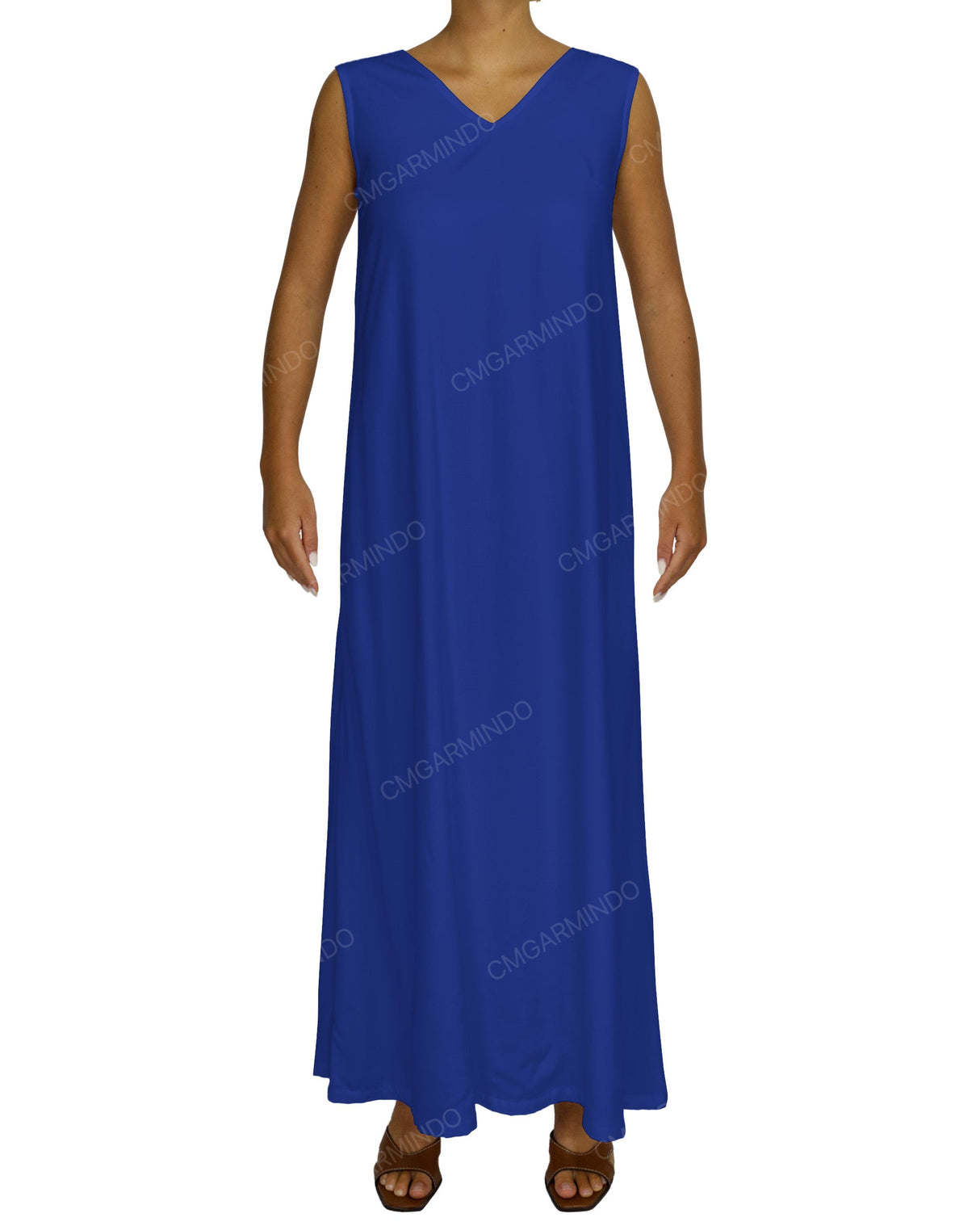 Maxi V-neck Dress