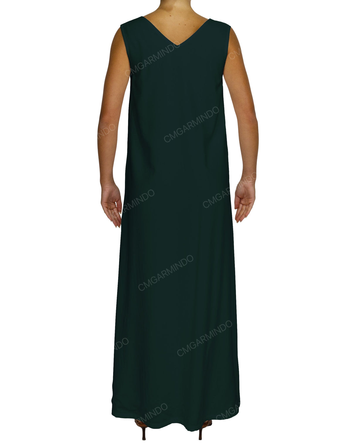 Maxi V-neck Dress
