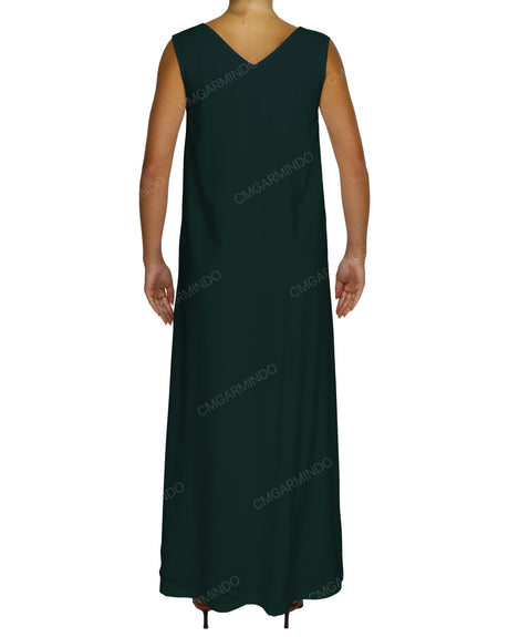 Maxi V-neck Dress