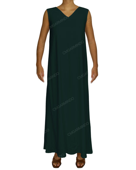 Maxi V-neck Dress