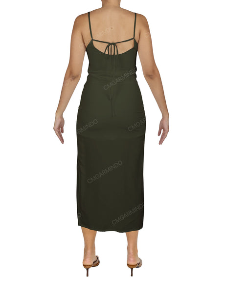 Midi Side Slit Sun Dress