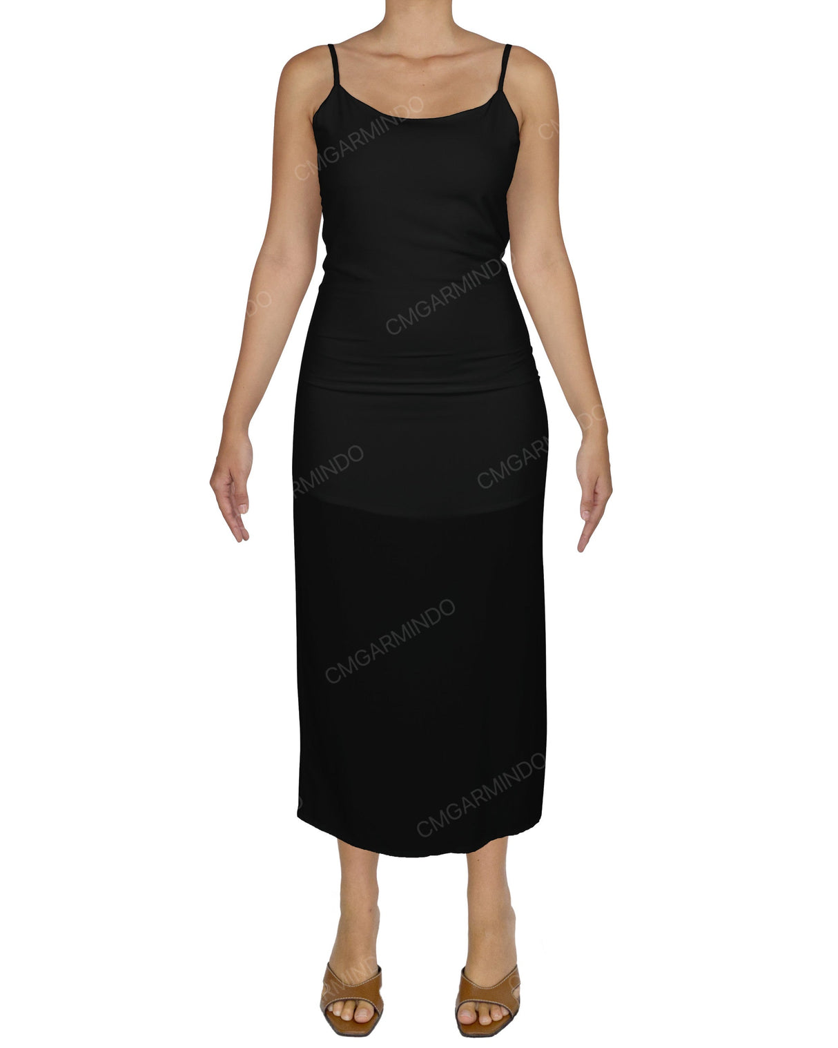 Midi Side Slit Sun Dress