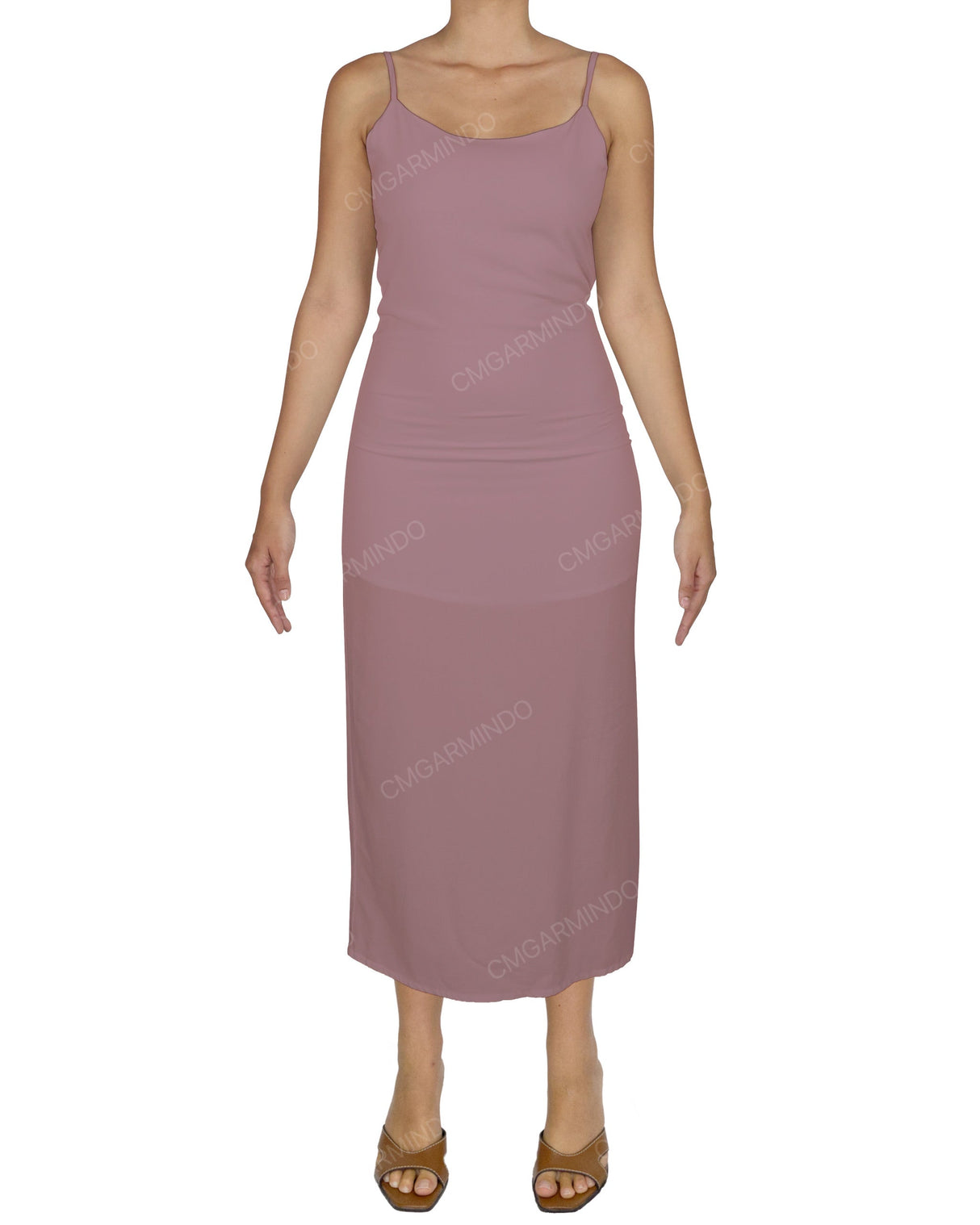 Midi Side Slit Sun Dress