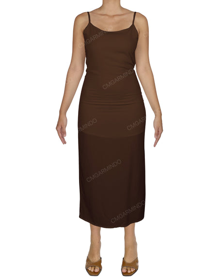 Midi Side Slit Sun Dress