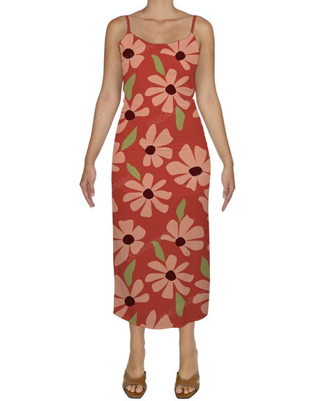 Midi Side Slit Sun Dress