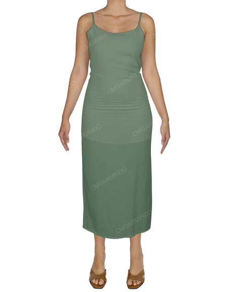 Midi Side Slit Sun Dress