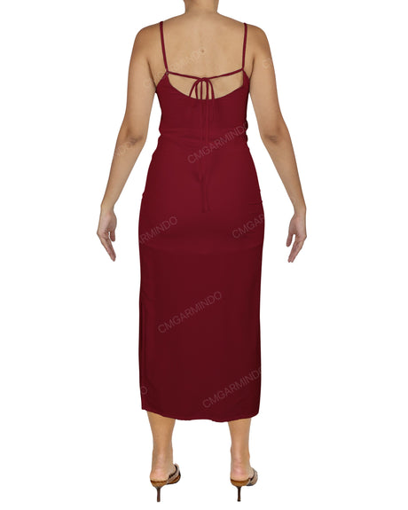 Midi Side Slit Sun Dress