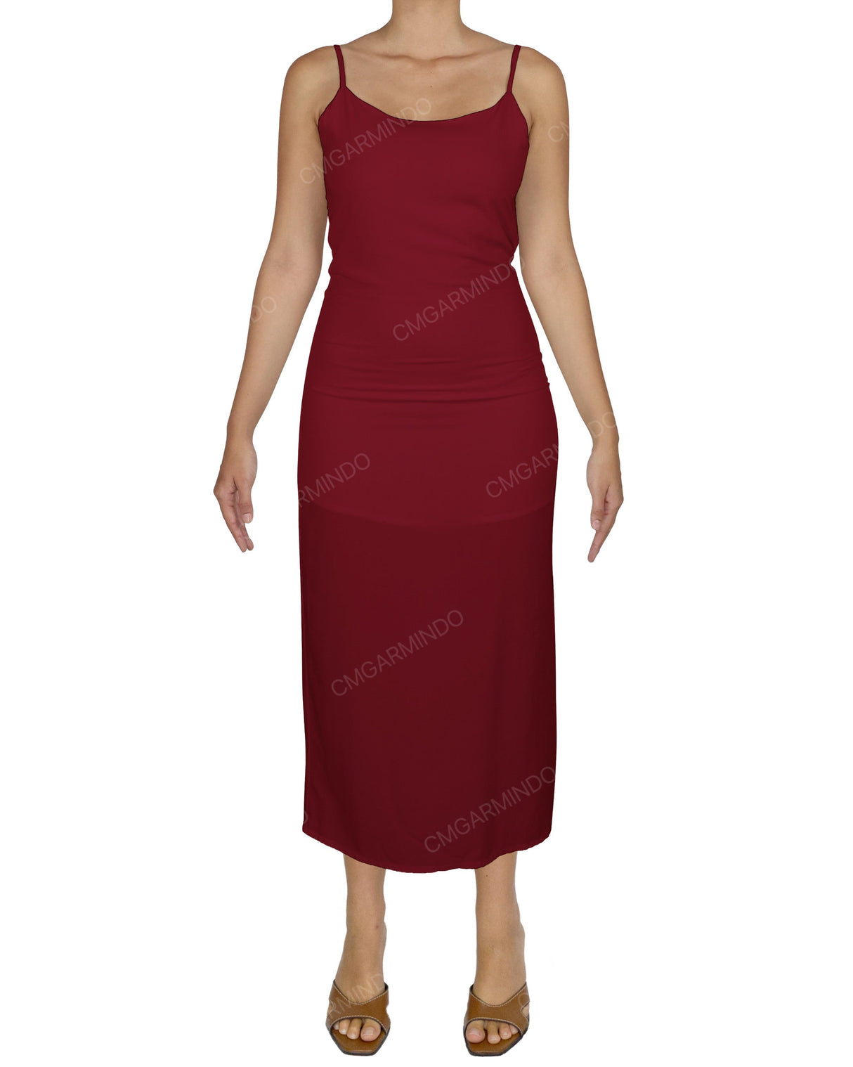 Midi Side Slit Sun Dress