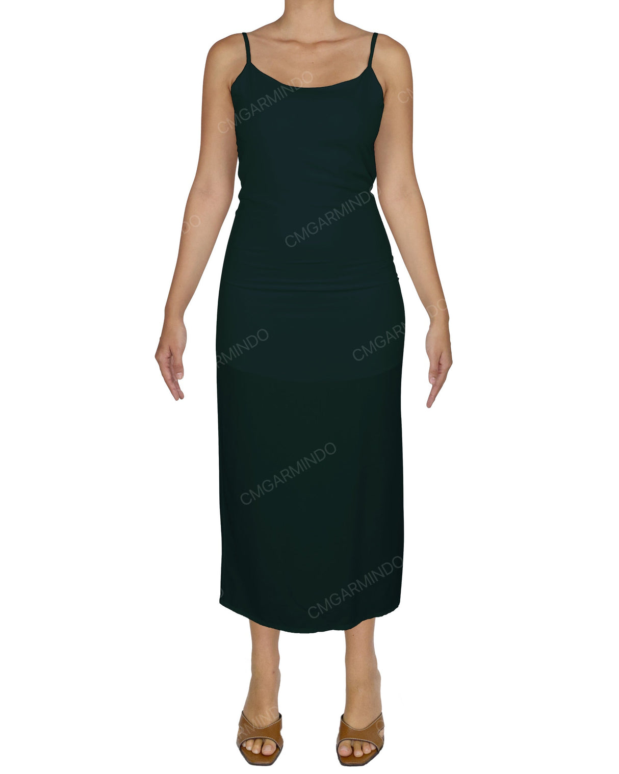 Midi Side Slit Sun Dress
