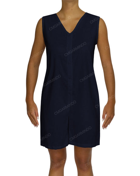 Sleeveless Button Up Mini Romper