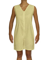 Sleeveless Button Up Mini Romper