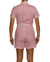 Short Sleeve Mini Playsuit