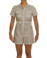 Short Sleeve Mini Playsuit