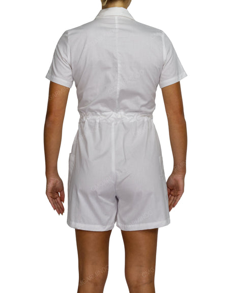 Short Sleeve Mini Playsuit