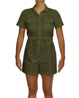 Short Sleeve Mini Playsuit