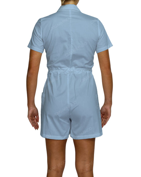 Short Sleeve Mini Playsuit