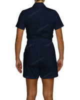 Short Sleeve Mini Playsuit
