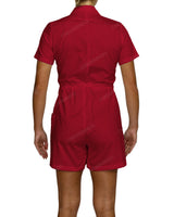 Short Sleeve Mini Playsuit
