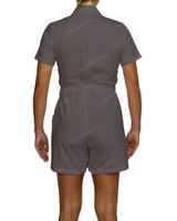 Short Sleeve Mini Playsuit